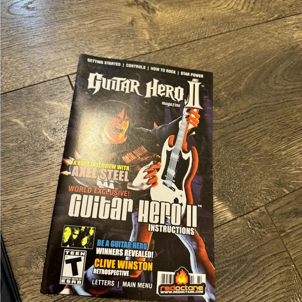 PlayStation 2‎ Guitar Hero II Game
